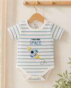 100% Cotton Rocket Baby Onesie