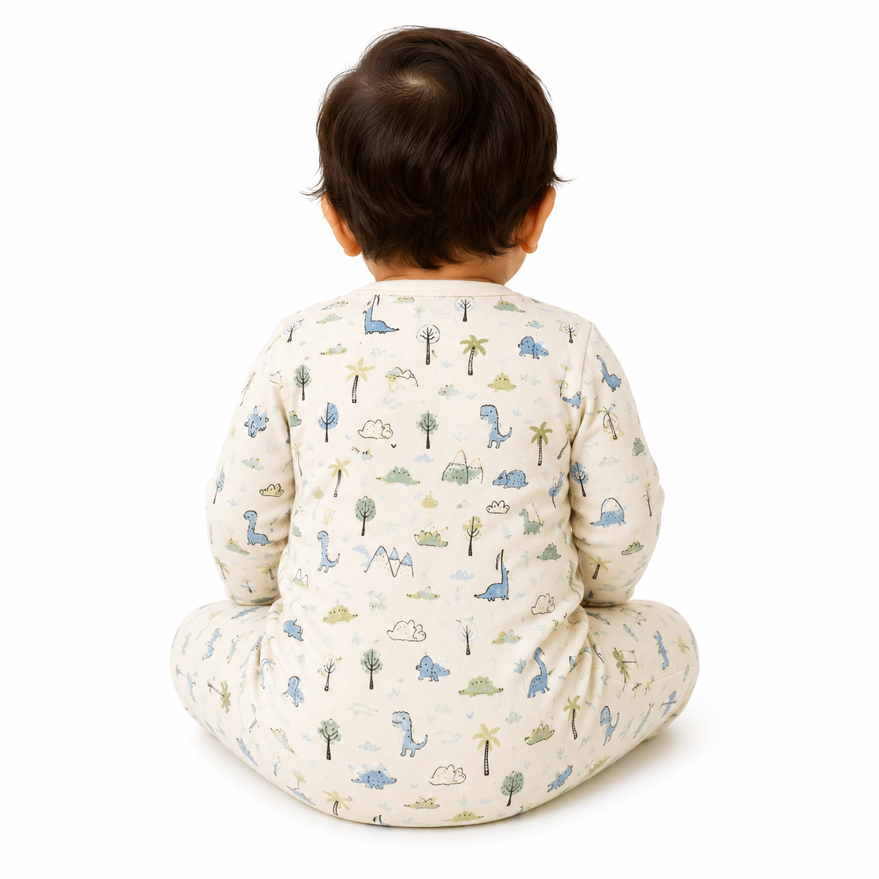 100% Cotton Dino Baby Romper